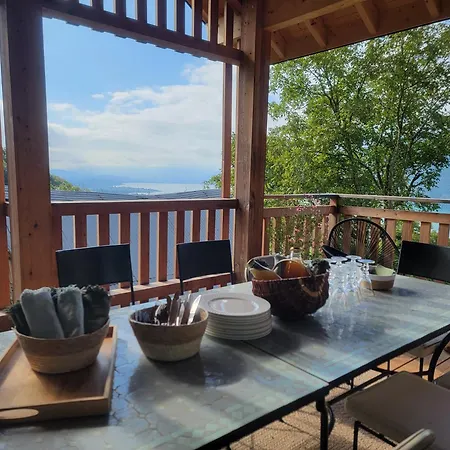 L'alpage, Vue Casa vacanze Brison-Saint-Innocent