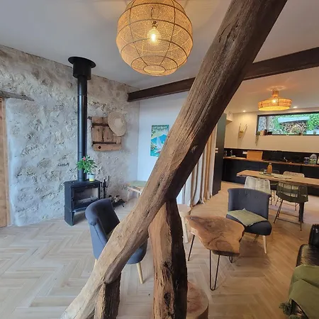 L'alpage, Vue Ferienhaus Brison-Saint-Innocent
